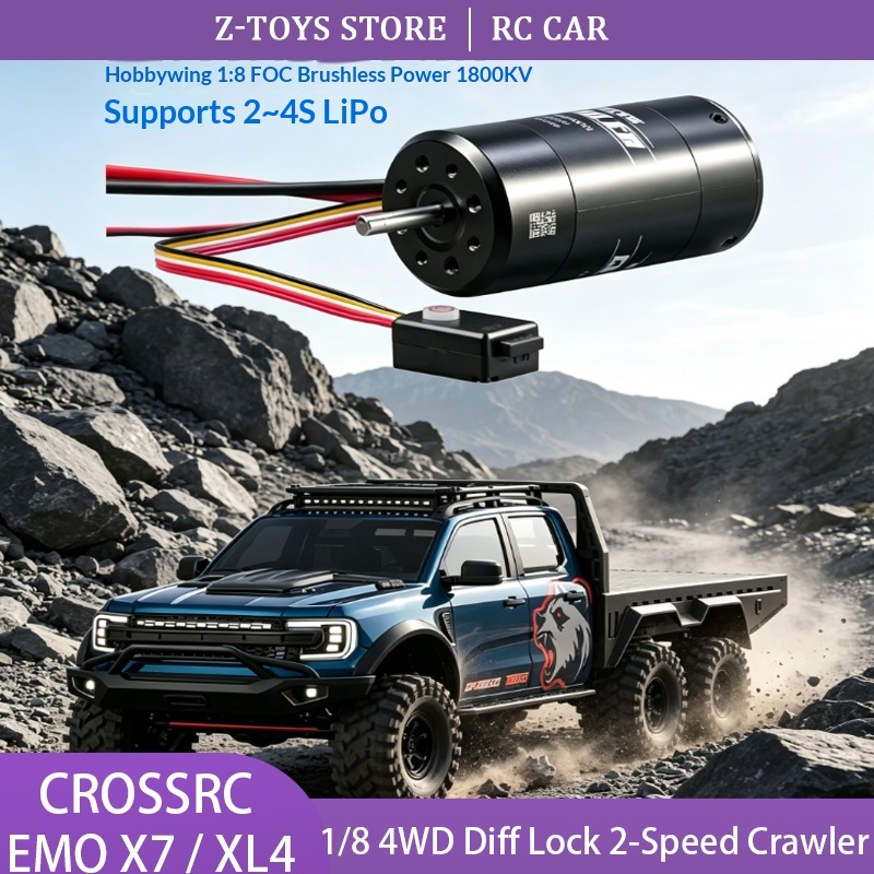 Rc Hobby Grade Truck - CROSSRC EMO X7 XL4 1/8 스케일