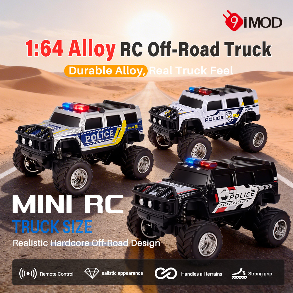 9imod RC 경찰차 2.4G 앱 제어 오프로드 트럭 - Rc Hobby Grade Truck 리뷰 및 가격