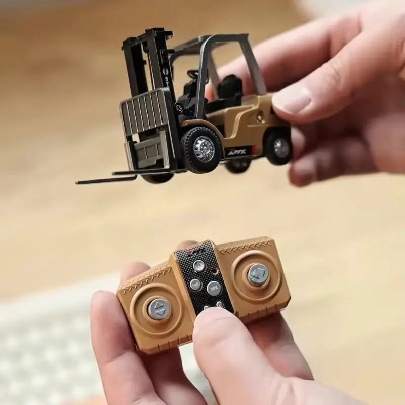 1/64 스케일 원격 조종 합금 지게차 장난감 자동차  - Rc Hobby Grade Truck 리뷰 및 가격